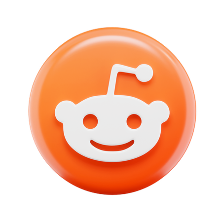 Free Reddit  3D Icon