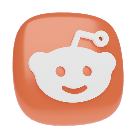 Free Reddit  3D Icon