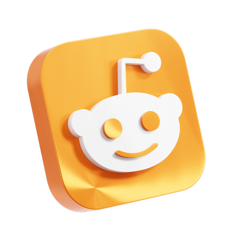 Free Reddit  3D Icon