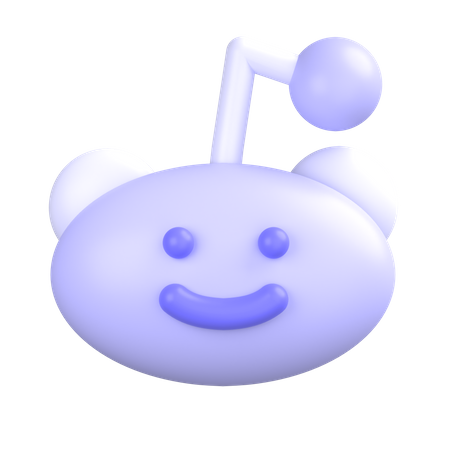 Free Reddit  3D Icon