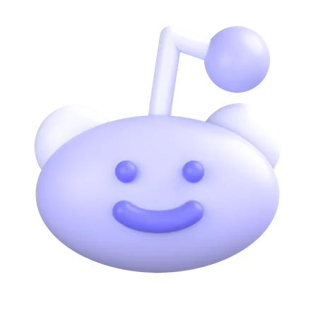 Free Reddit  3D Icon