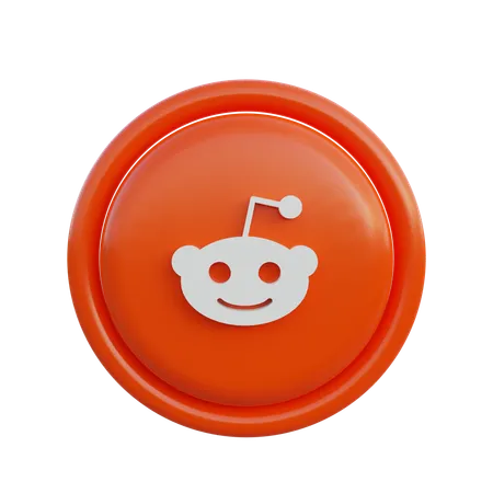 Free Reddit  3D Icon