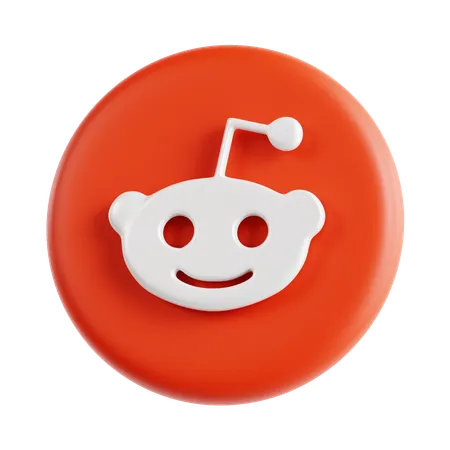 Free Reddit  3D Icon