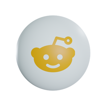 Free Reddit  3D Icon