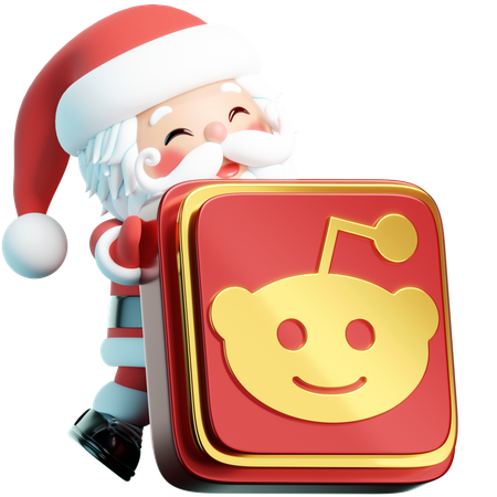 Free Reddit  3D Icon