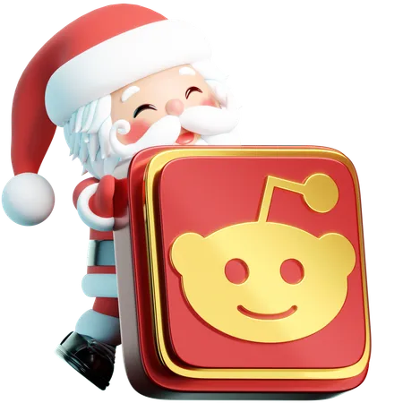 Free Reddit  3D Icon