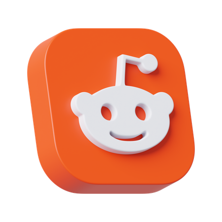 Free Reddit  3D Icon