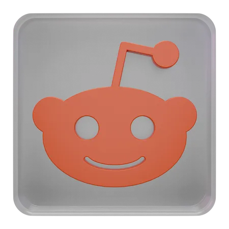 Free Reddit  3D Icon