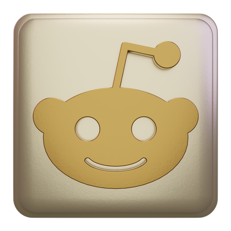 Free Reddit  3D Icon