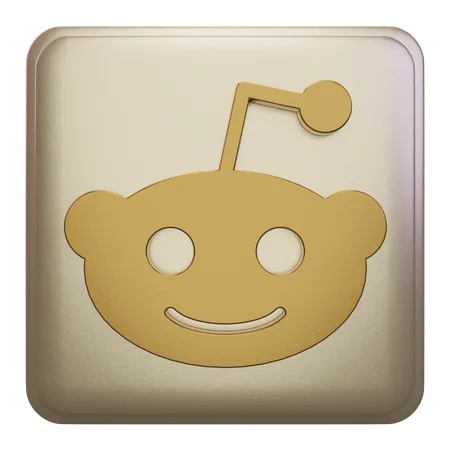 Free Reddit  3D Icon