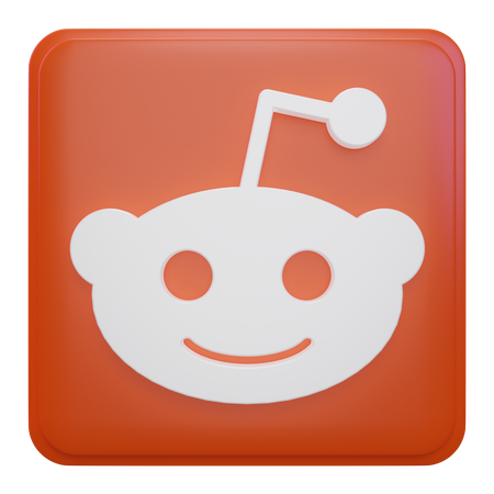 Free Reddit  3D Icon