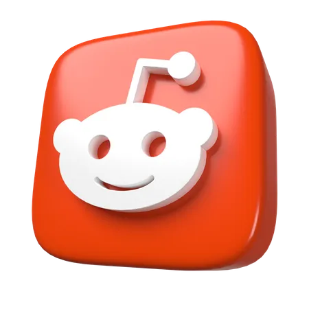 Free Reddit  3D Icon