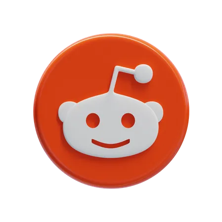 Free Reddit  3D Icon