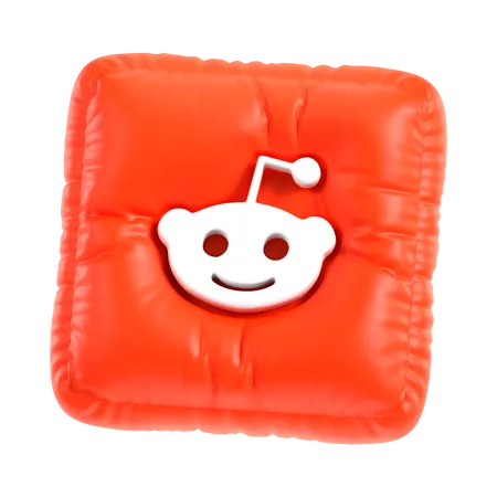 Free Reddit  3D Icon