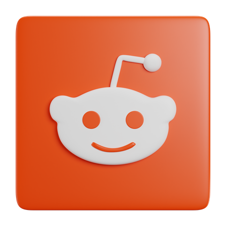 Free Reddit  3D Icon