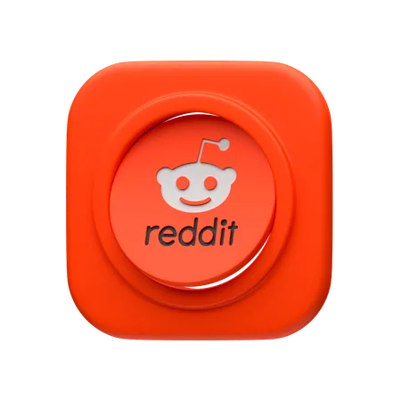 Free Reddit  3D Icon