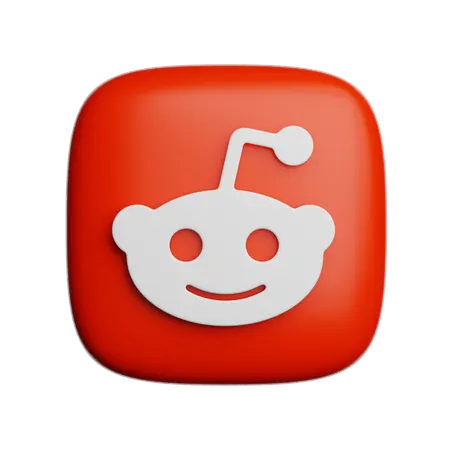 Free Reddit  3D Icon