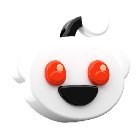 Free Reddit  3D Icon