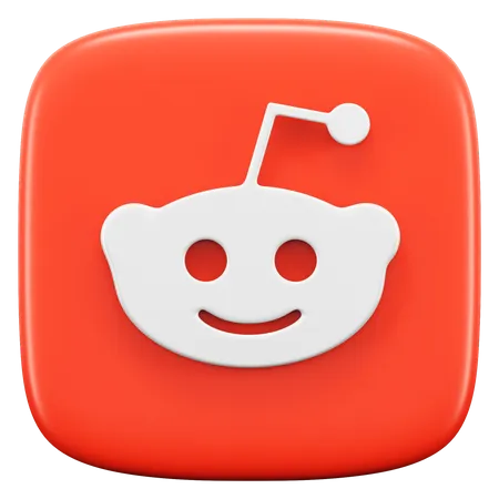 Free Reddit  3D Icon