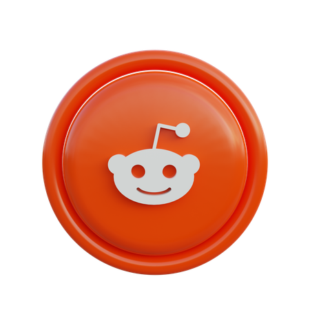 Free Reddit  3D Icon