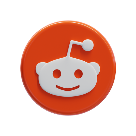 Free Reddit  3D Icon