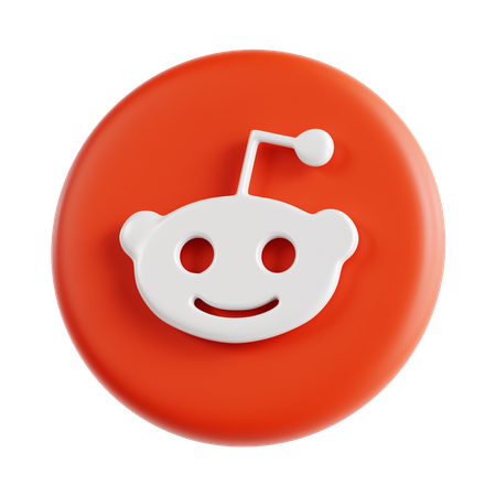 Free Reddit  3D Icon