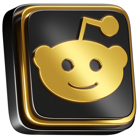 Free Reddit  3D Icon
