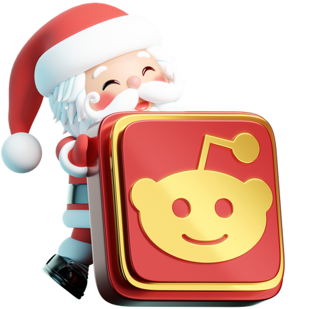 Free Reddit  3D Icon
