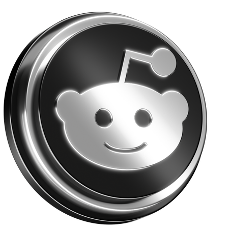 Free Reddit  3D Icon