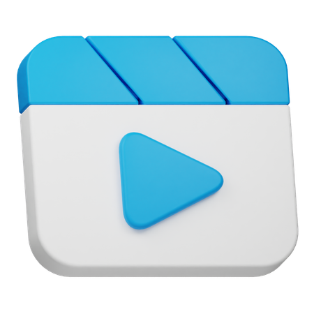 Free Reels Video  3D Icon