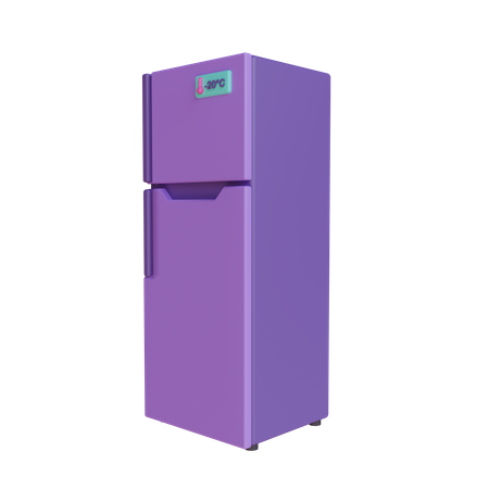 Free Refrigerator  3D Illustration