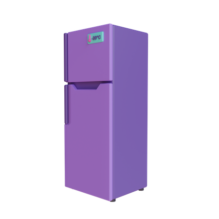 Free Refrigerator  3D Illustration