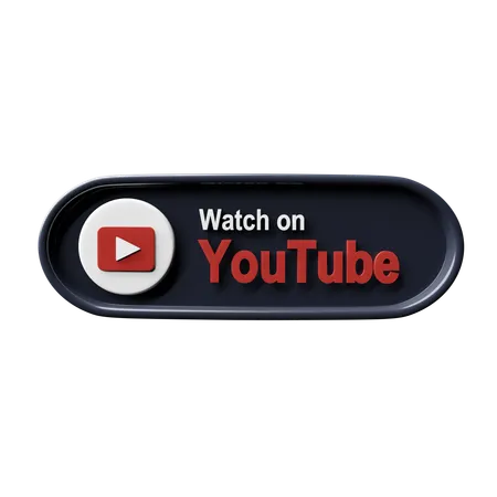 Free Regarde le sur youtube  3D Icon