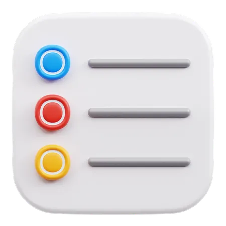 Free Reminders  3D Icon