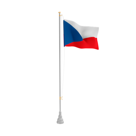 Free República Checa  3D Flag