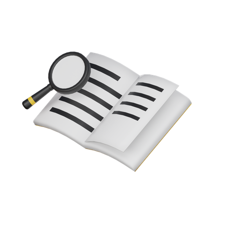 Free Researching  3D Icon