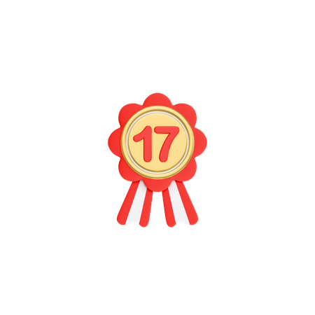 Free Reward Badge  3D Icon