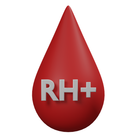 Free Rhesus Positive  3D Icon