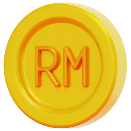 Free Ringgit  3D Icon