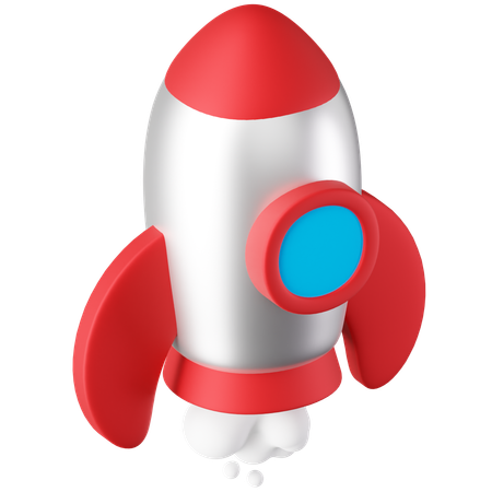 Free Rocket 3D Icon download in PNG, OBJ or Blend format