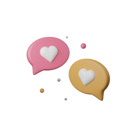 Free Romantic Messages 3D Icon