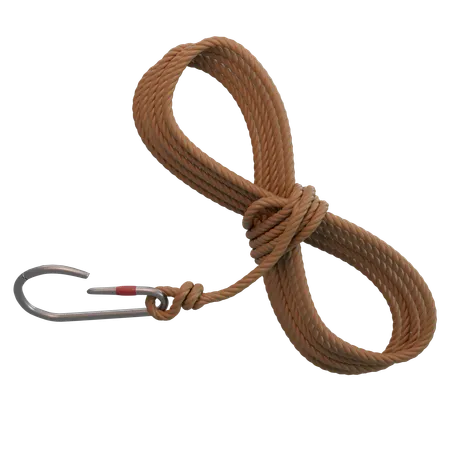 Free Rope  3D Icon
