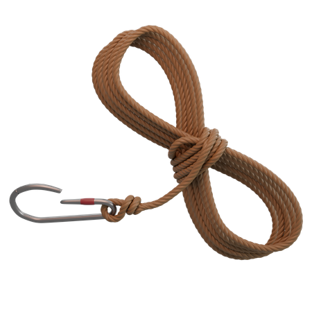 Free Rope  3D Icon