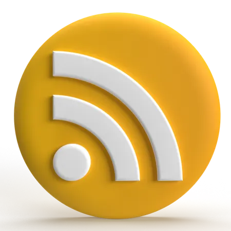 Free Rss  3D Icon