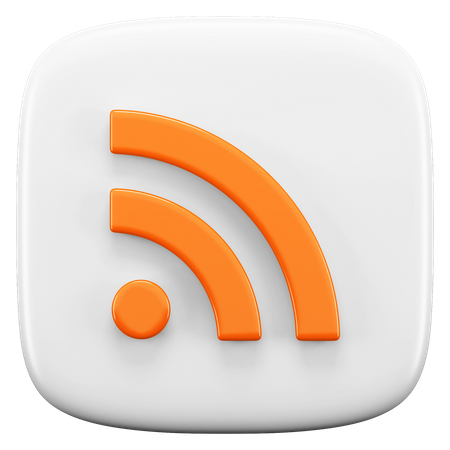 Free Rss  3D Icon