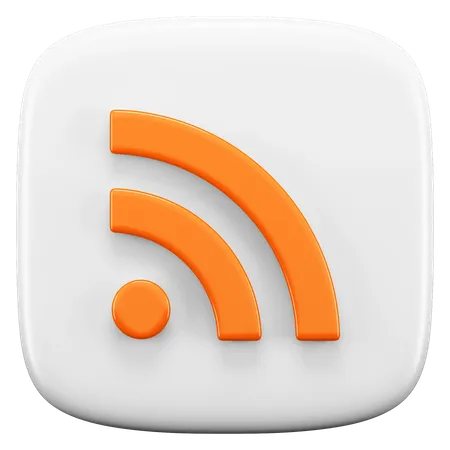 Free Rss  3D Icon