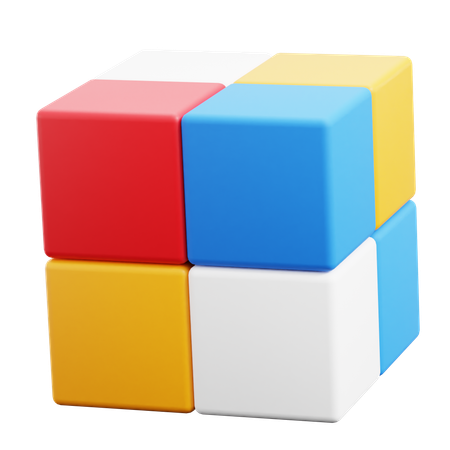 Free Rubik Cube Abstract Shapes  3D Icon