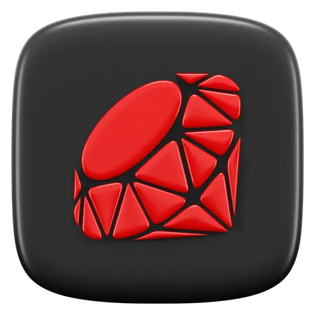 Free Ruby  3D Icon