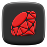 3d ruby logo