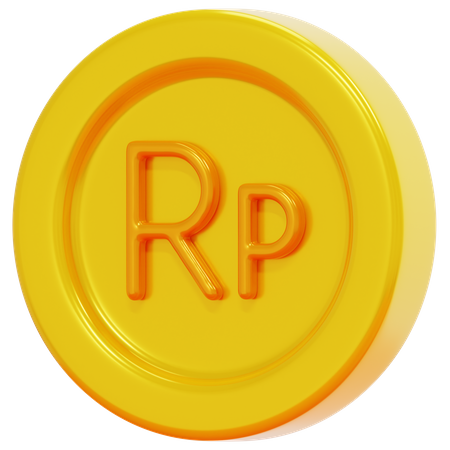 Free Rupia indonésia  3D Icon